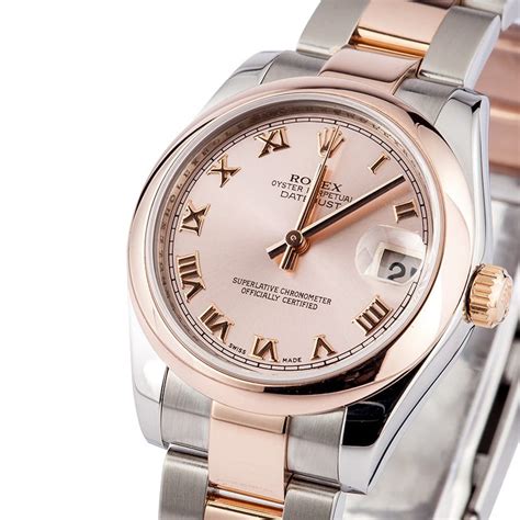 rolex rose gold dames|rose gold rolex used.